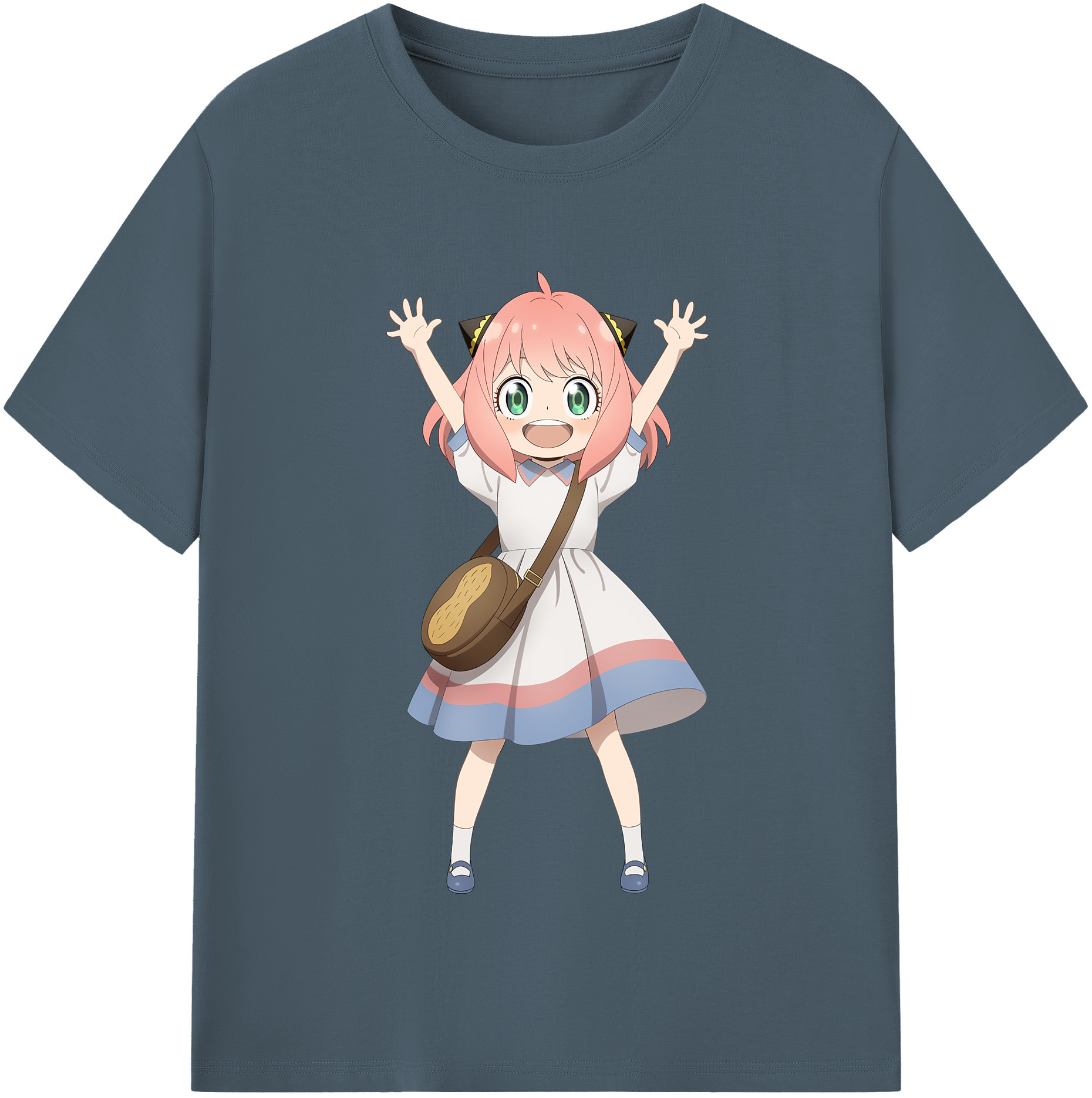 （画像用） SPY×FAMILY间谍家家酒 綿100％半袖Tシャツ（フロントプリント）